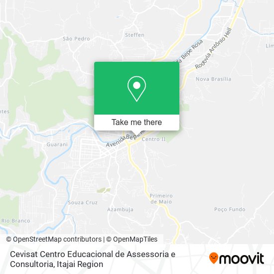 Cevisat Centro Educacional de Assessoria e Consultoria map
