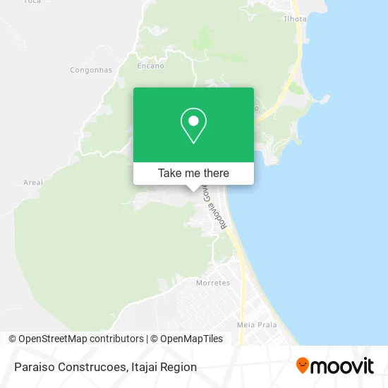 Paraiso Construcoes map