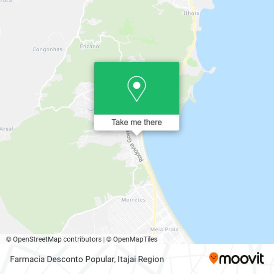 Farmacia Desconto Popular map