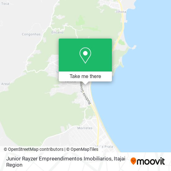 Mapa Junior Rayzer Empreendimentos Imobiliarios