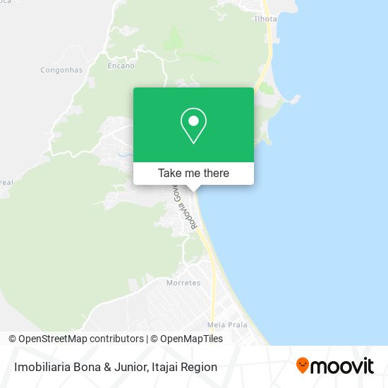 Mapa Imobiliaria Bona & Junior