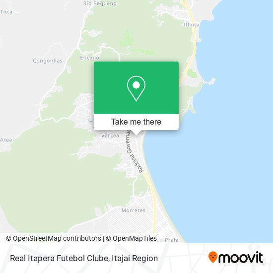 Mapa Real Itapera Futebol Clube