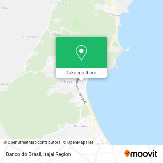 Banco do Brasil map