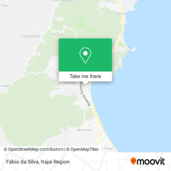 Fábio da Silva map