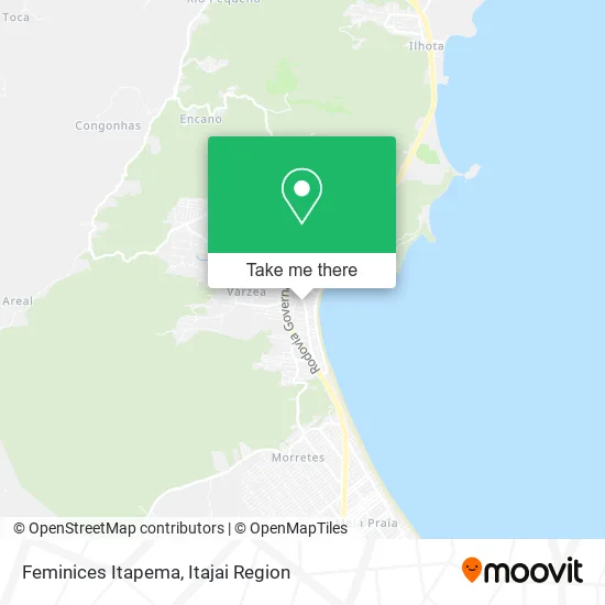 Feminices Itapema map