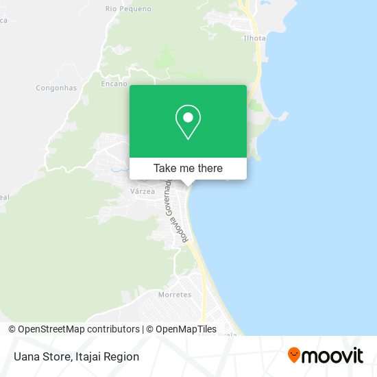 Uana Store map