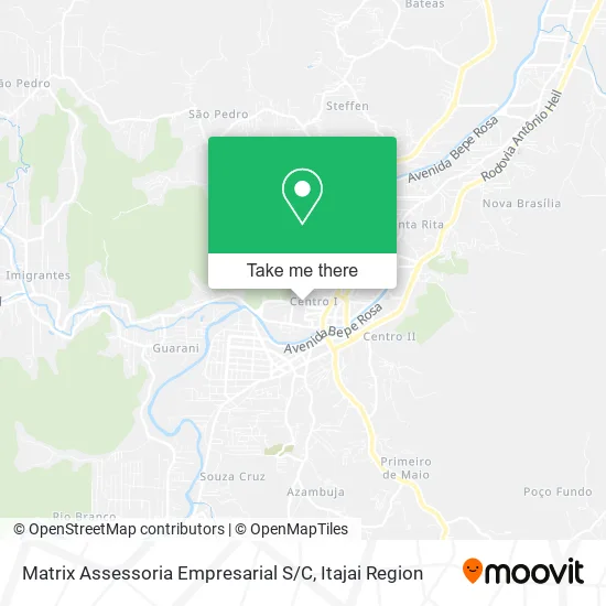 Matrix Assessoria Empresarial S / C map