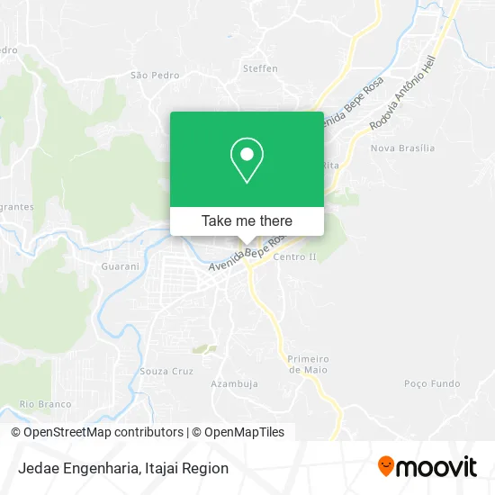 Jedae Engenharia map