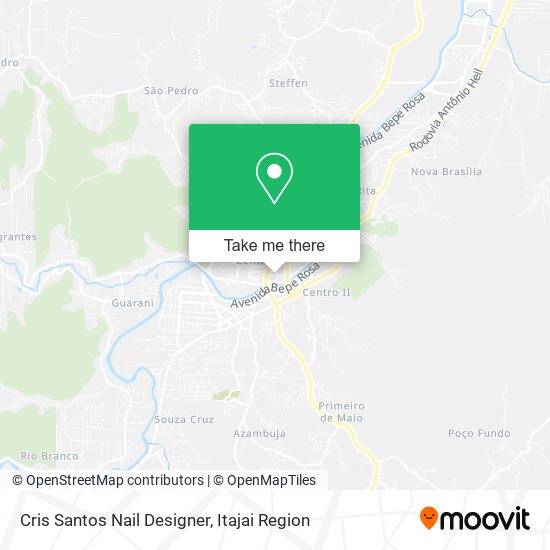 Cris Santos Nail Designer map