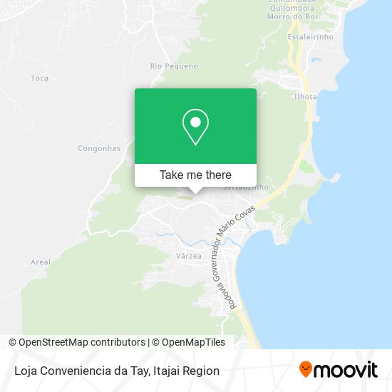 Loja Conveniencia da Tay map