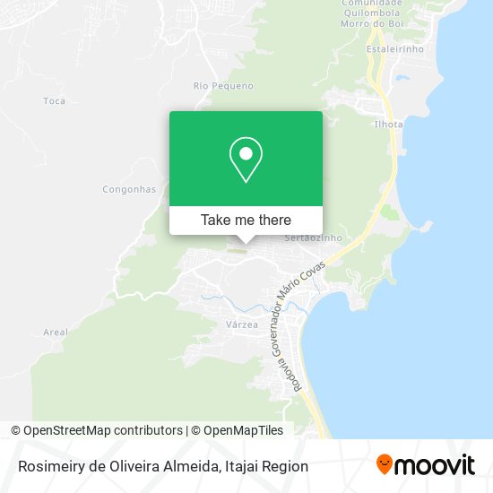 Mapa Rosimeiry de Oliveira Almeida