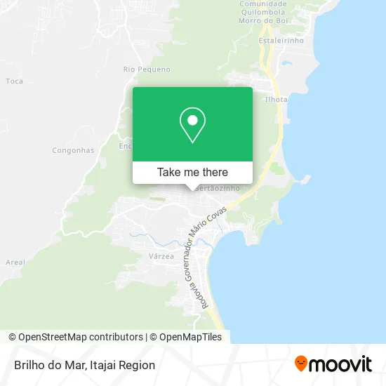 Brilho do Mar map