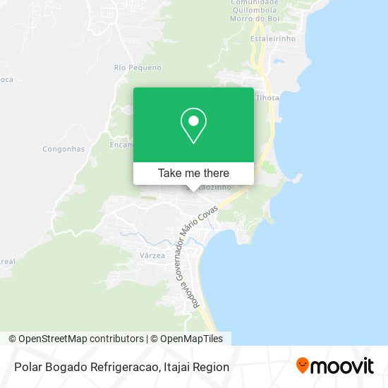 Polar Bogado Refrigeracao map