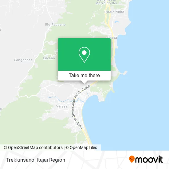 Trekkinsano map