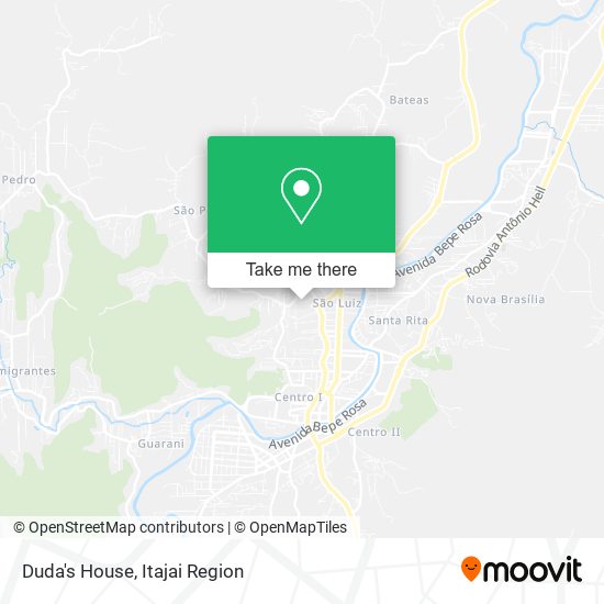 Mapa Duda's House