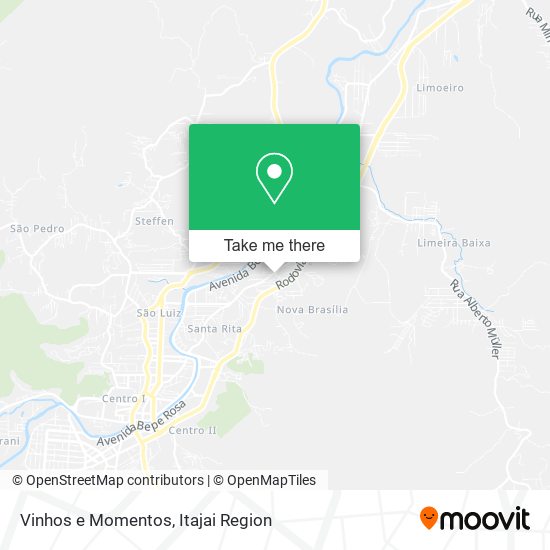 Vinhos e Momentos map