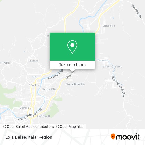 Loja Deise map