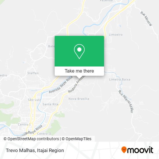 Trevo Malhas map