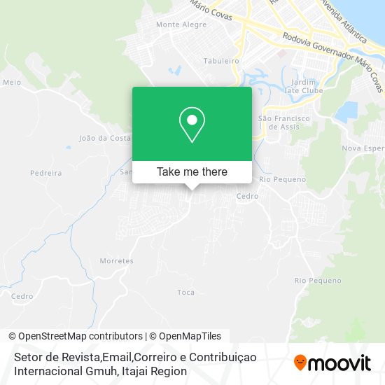 Setor de Revista,Email,Correiro e Contribuiçao Internacional Gmuh map