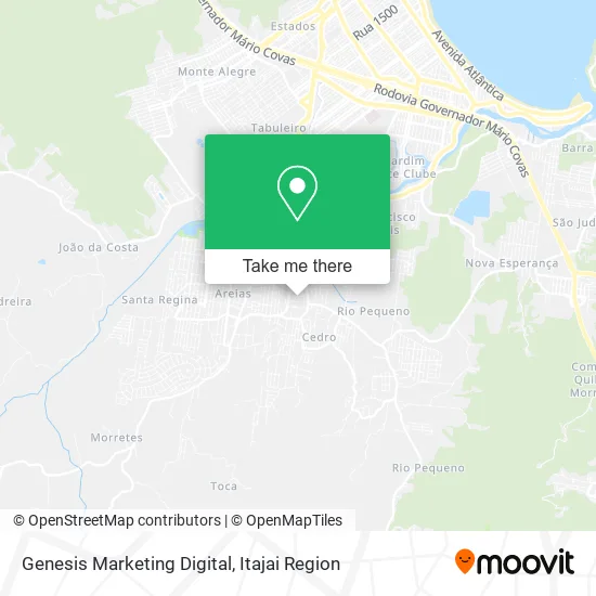 Genesis Marketing Digital map