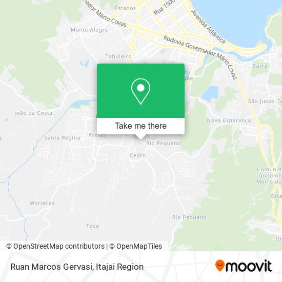 Mapa Ruan Marcos Gervasi