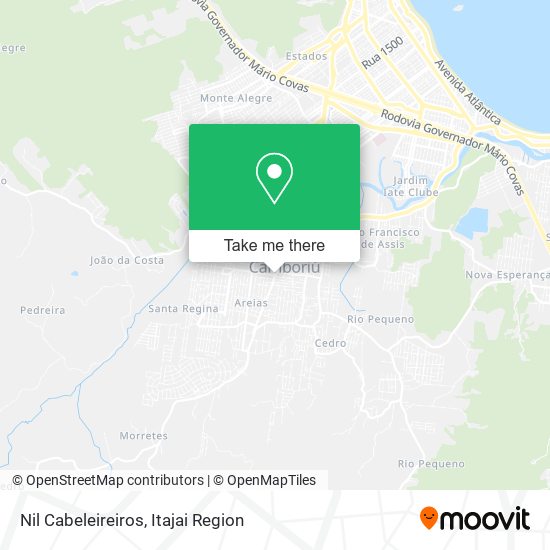 Nil Cabeleireiros map