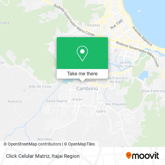 Click Celular Matriz map