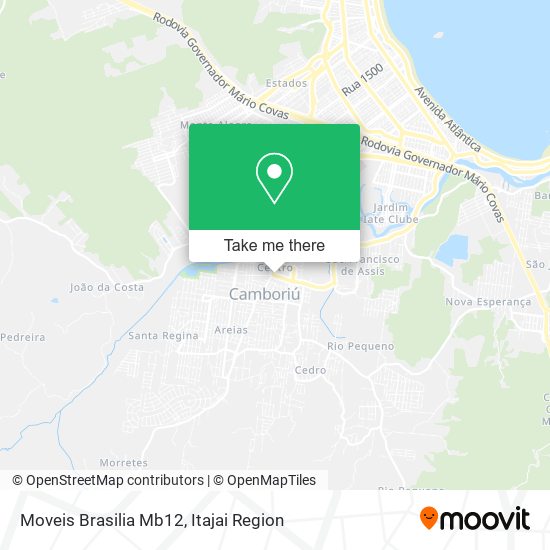 Mapa Moveis Brasilia Mb12