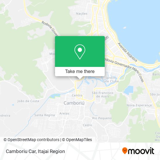 Camboriu Car map