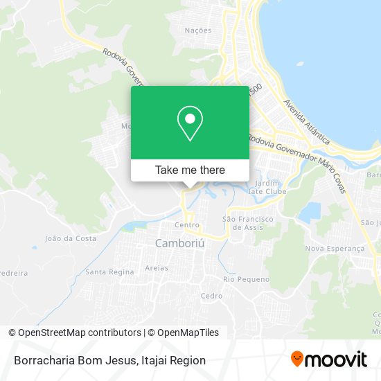 Borracharia Bom Jesus map