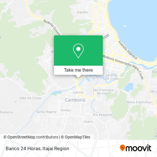 Banco 24 Horas map