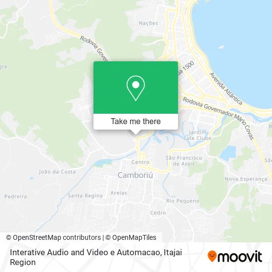 Interative Audio and Video e Automacao map