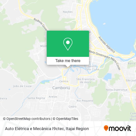 Auto Elétrica e Mecânica I9ctec map