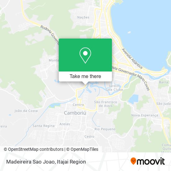 Madeireira Sao Joao map