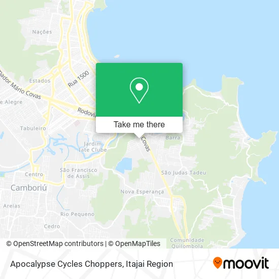 Apocalypse Cycles Choppers map
