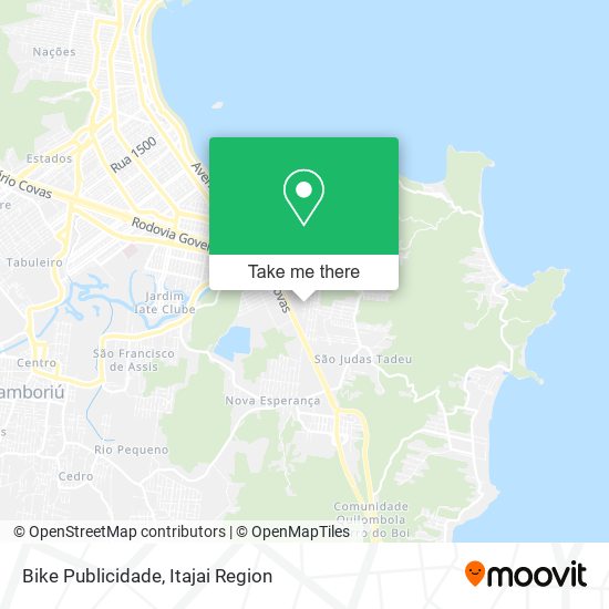 Bike Publicidade map