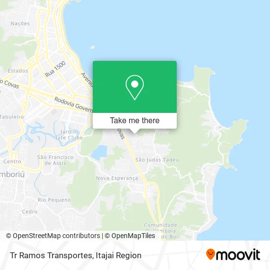 Tr Ramos Transportes map