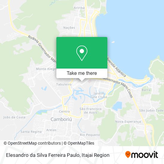 Elesandro da Silva Ferreira Paulo map