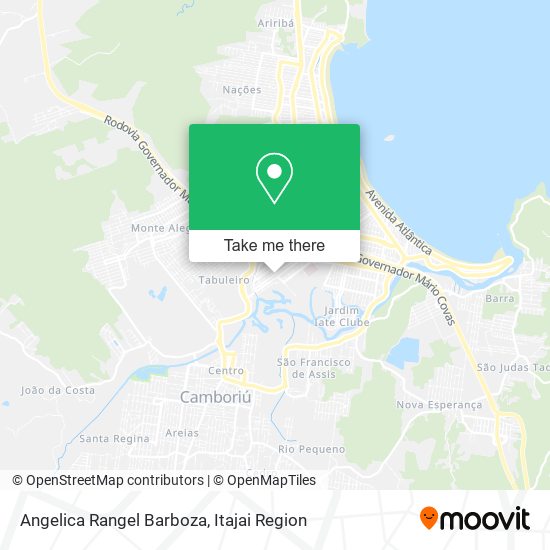 Angelica Rangel Barboza map