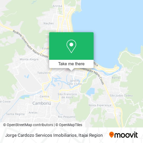 Mapa Jorge Cardozo Servicos Imobiliarios