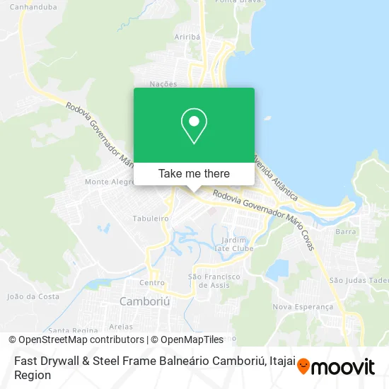 Fast Drywall & Steel Frame Balneário Camboriú map