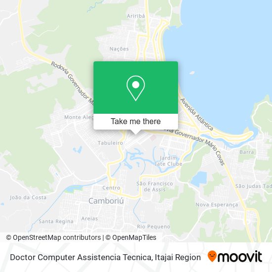 Mapa Doctor Computer Assistencia Tecnica