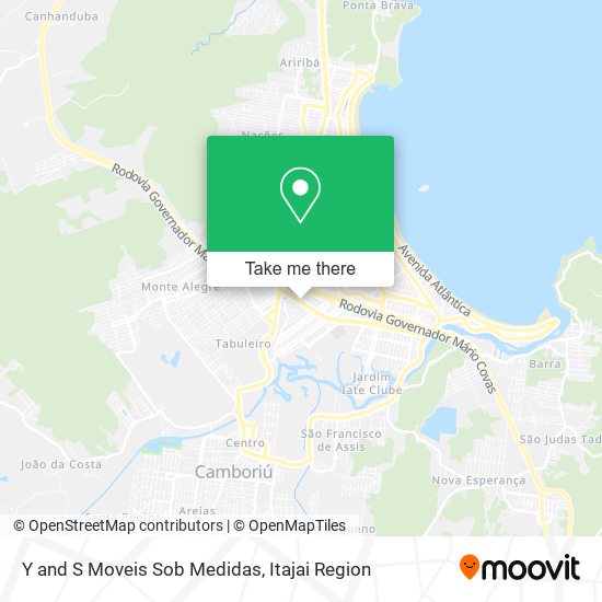 Y and S Moveis Sob Medidas map