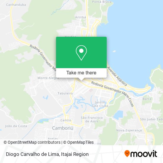 Mapa Diogo Carvalho de Lima