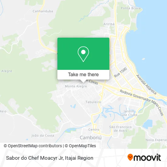 Sabor do Chef Moacyr Jr map