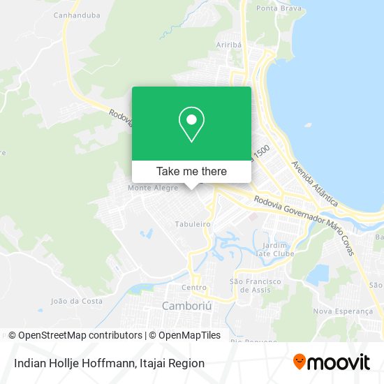 Mapa Indian Hollje Hoffmann