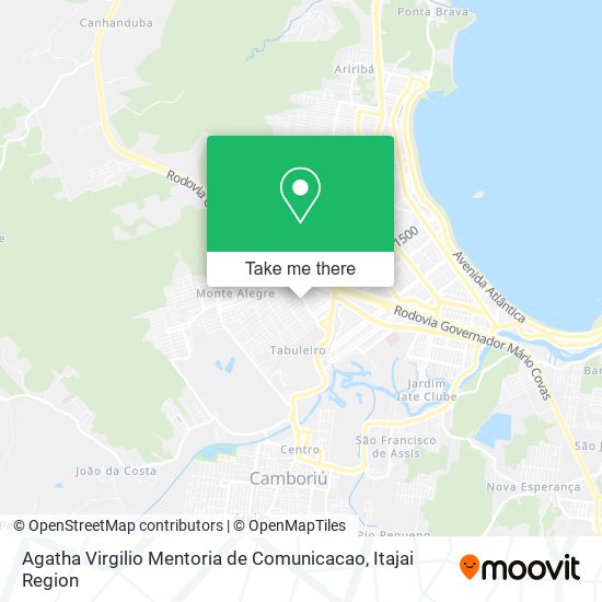 Agatha Virgilio Mentoria de Comunicacao map