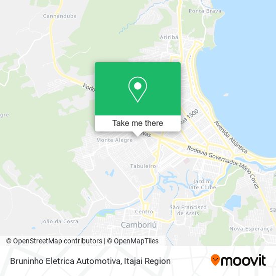 Bruninho Eletrica Automotiva map