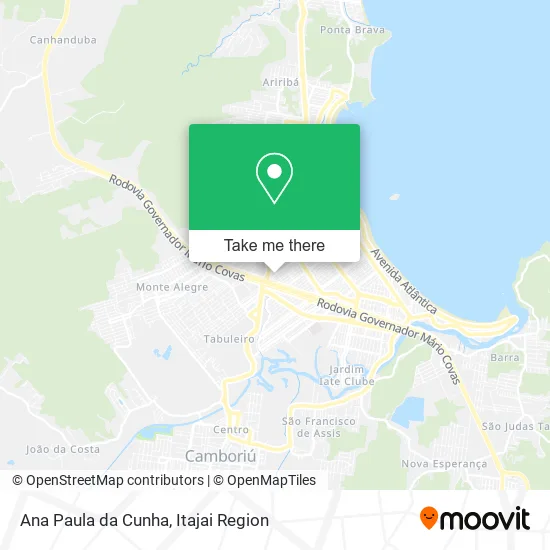 Ana Paula da Cunha map