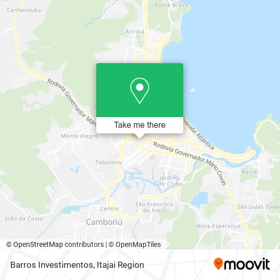 Barros Investimentos map